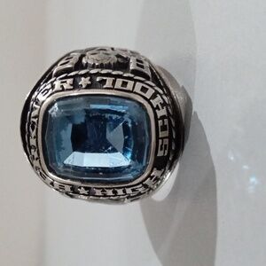 1986 high school silver ring